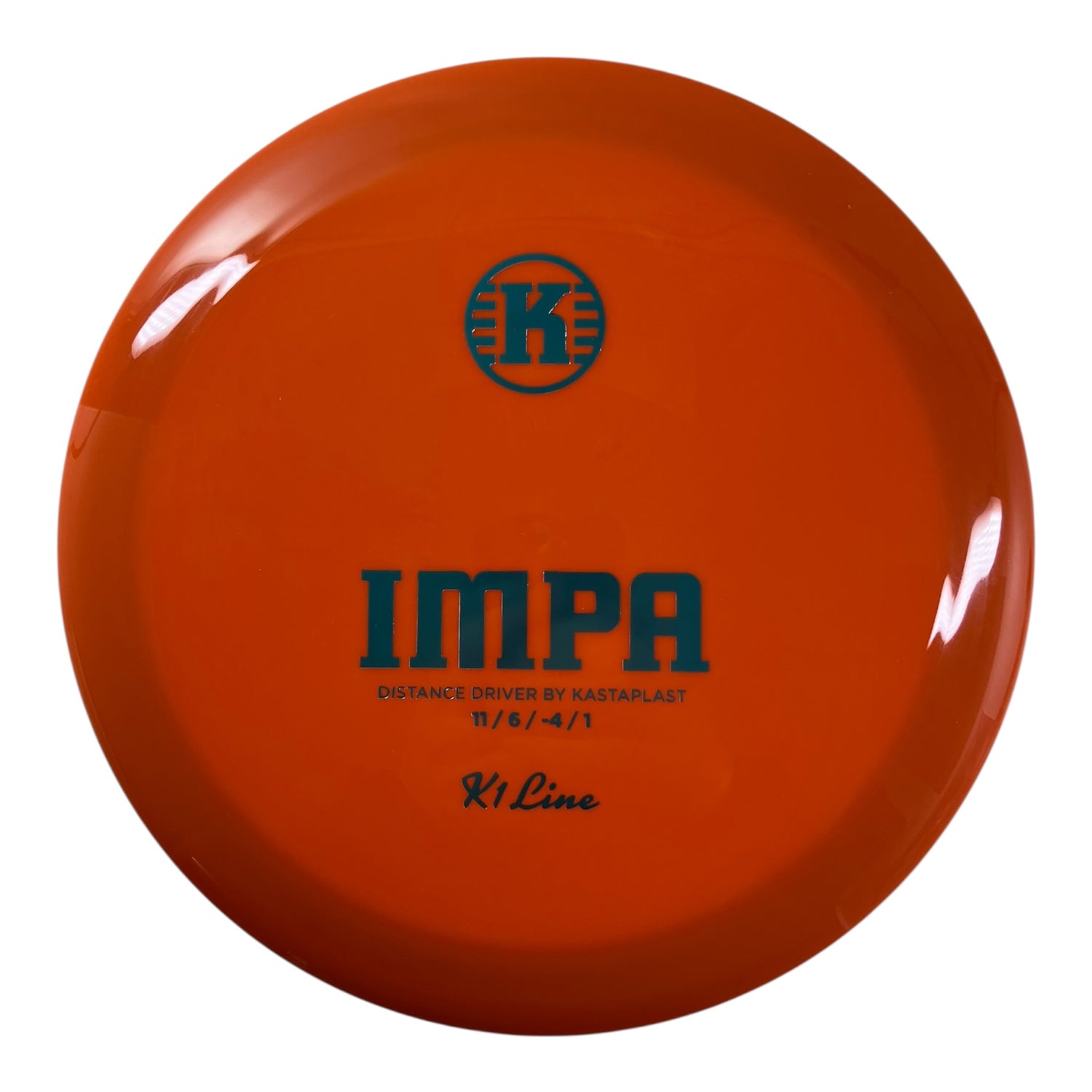 Kastaplast Impa | K1 | Orange/Blue 173g Disc Golf