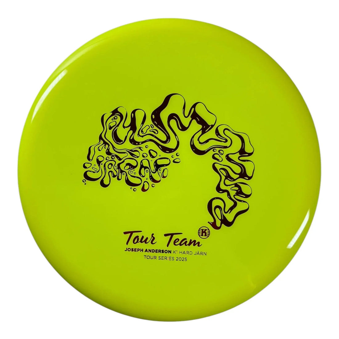 Kastaplast Jarn | K1 Hard | Yellow/Purple 175g (Joseph Anderson) Disc Golf