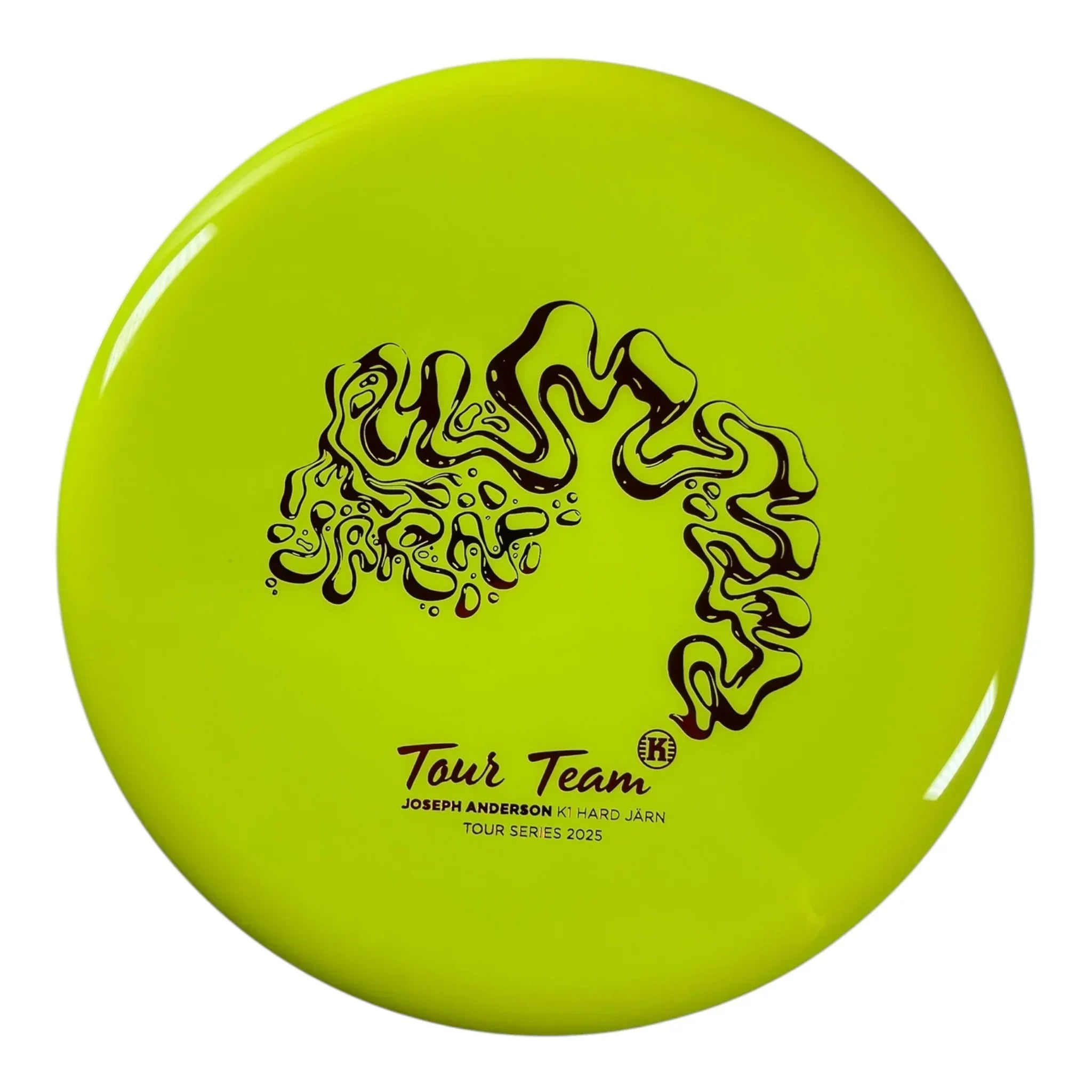 Kastaplast Jarn | K1 Hard | Yellow/Purple 175g (Joseph Anderson) Disc Golf