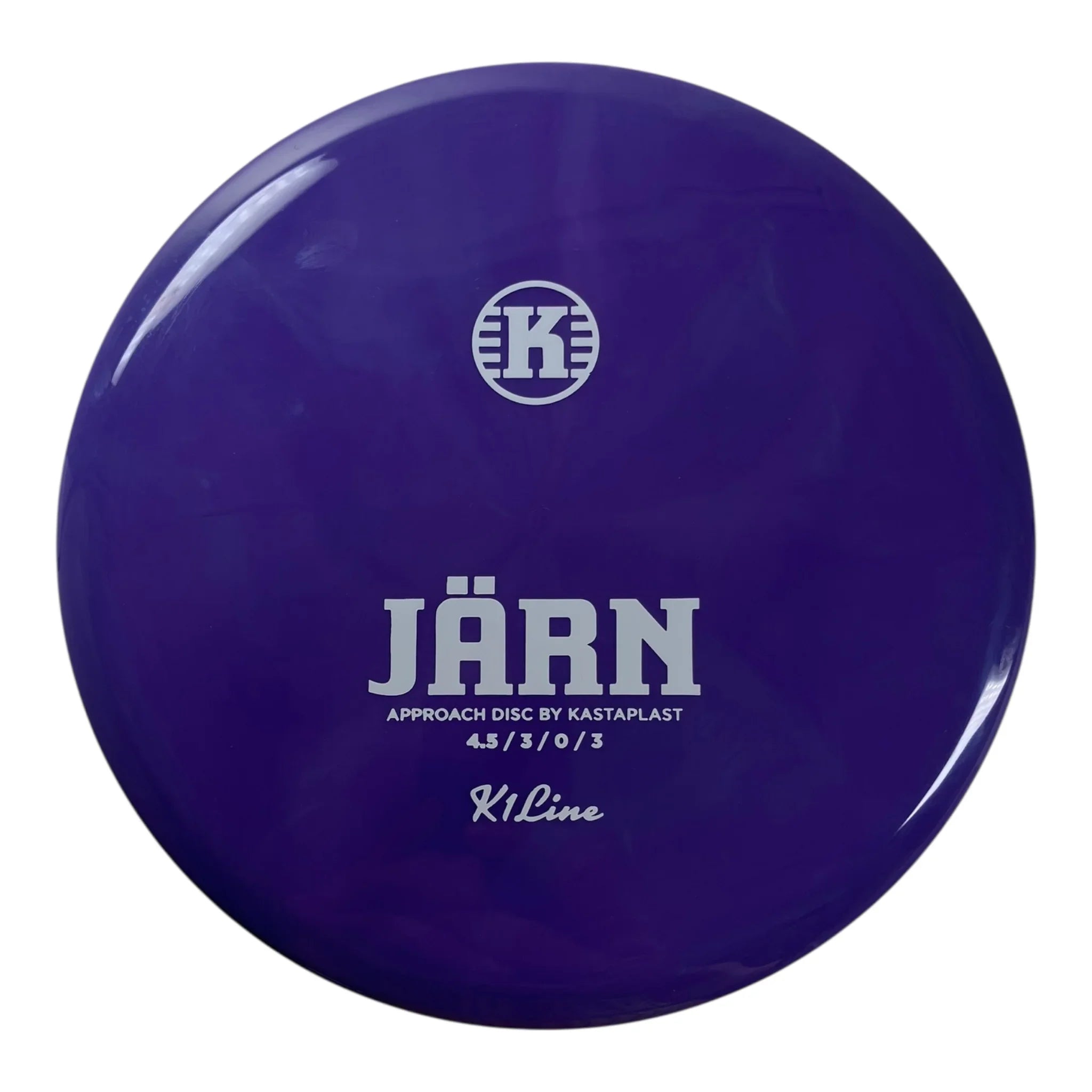 Kastaplast Jarn | K1 | Purple/White 174g Disc Golf