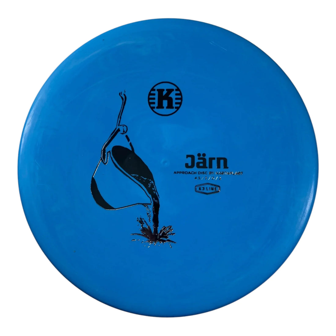 Kastaplast Jarn | K3 | Blue/Silver 170g Disc Golf