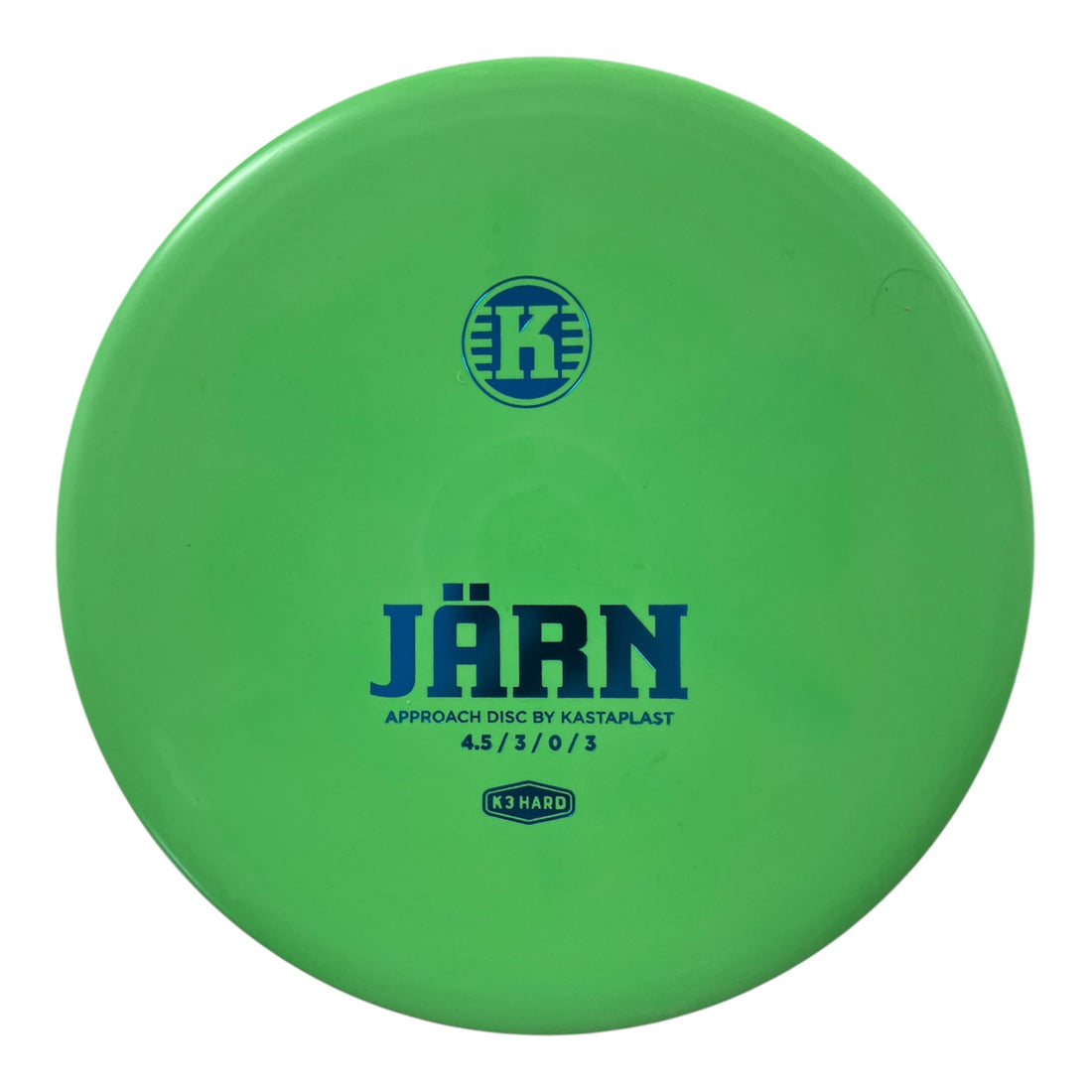 Kastaplast Jarn | K3 | Green/Blue 173g Disc Golf