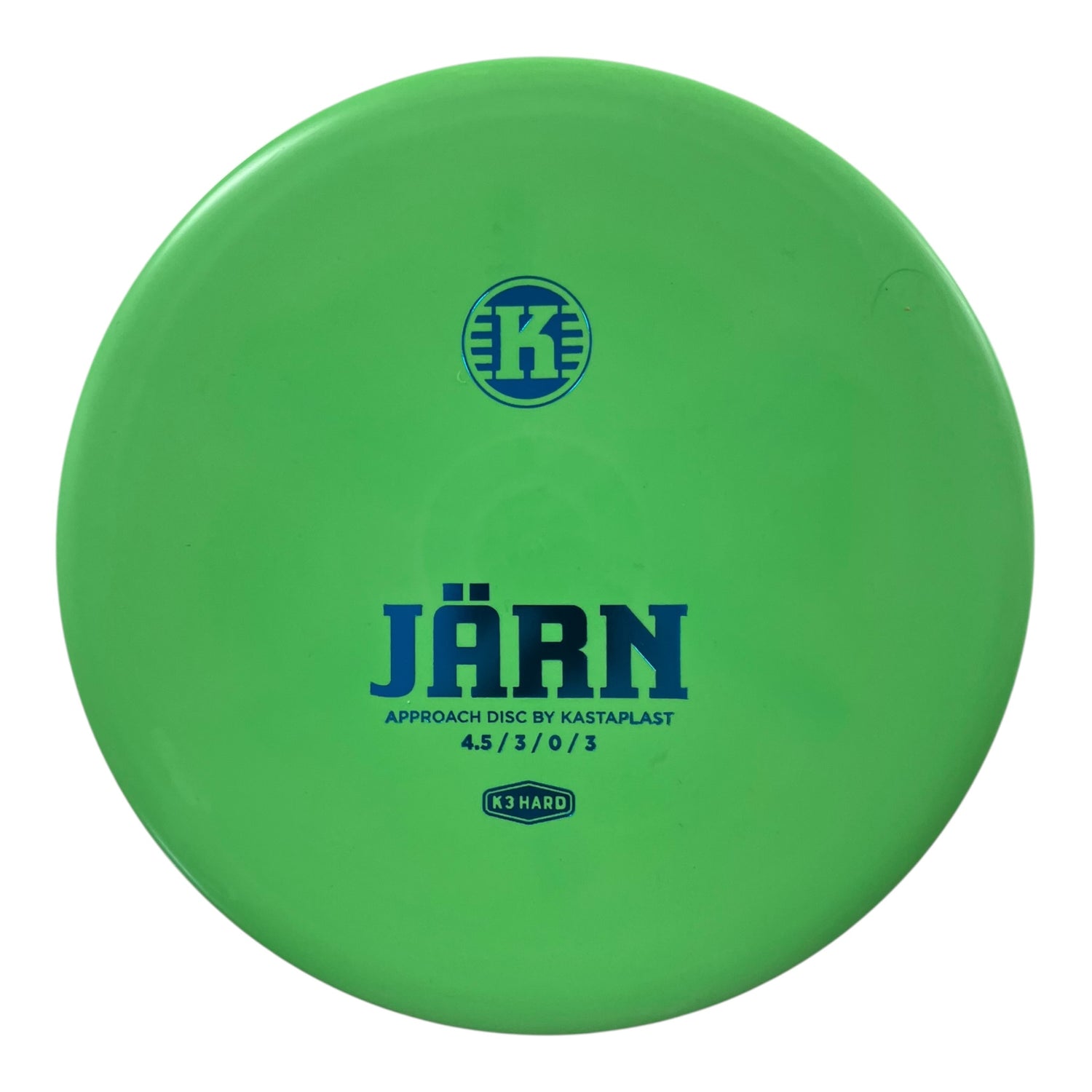 Kastaplast Jarn | K3 | Green/Blue 173g Disc Golf