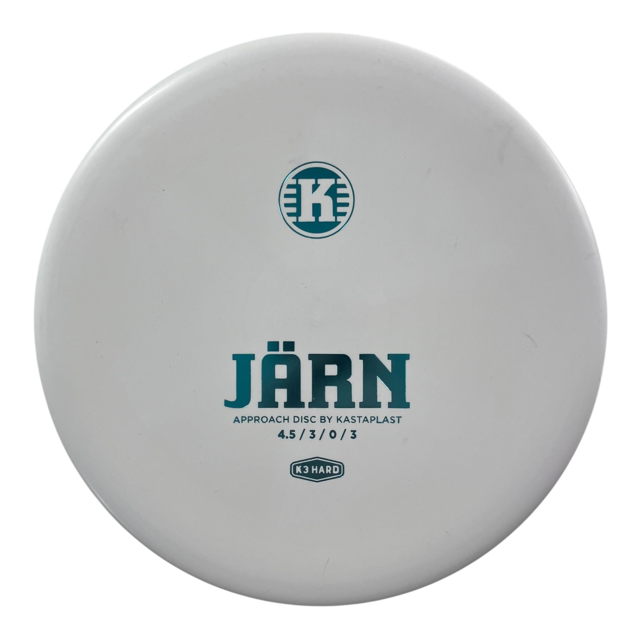 Kastaplast Jarn | K3 | White/Blue 174g Disc Golf