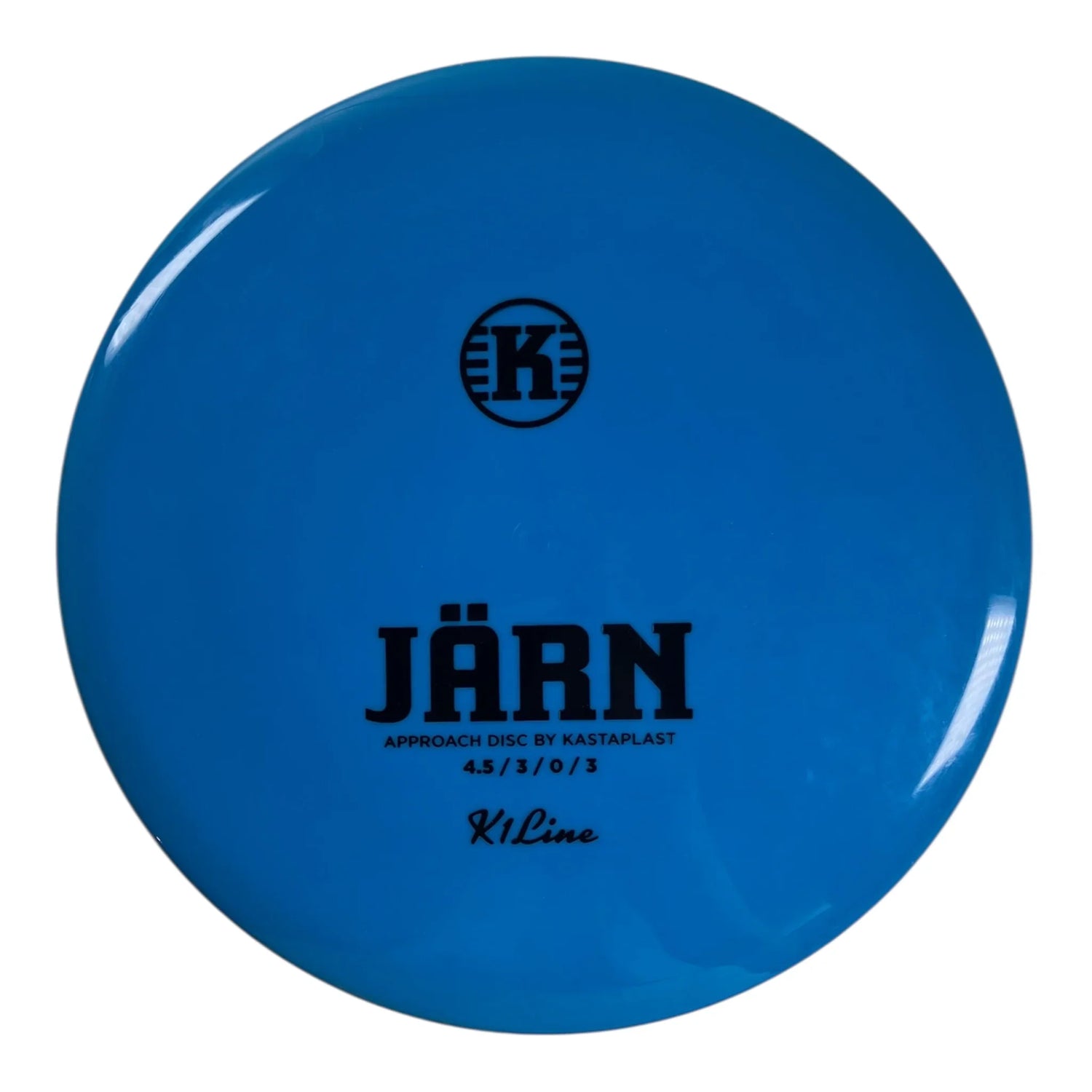 Kastaplast Jarn - Used Excellent | K1 | Blue/Black 174g Disc Golf
