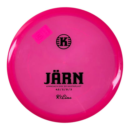 Kastaplast Jarn - Used Like New | K1 | Pink/Black 174g Disc Golf