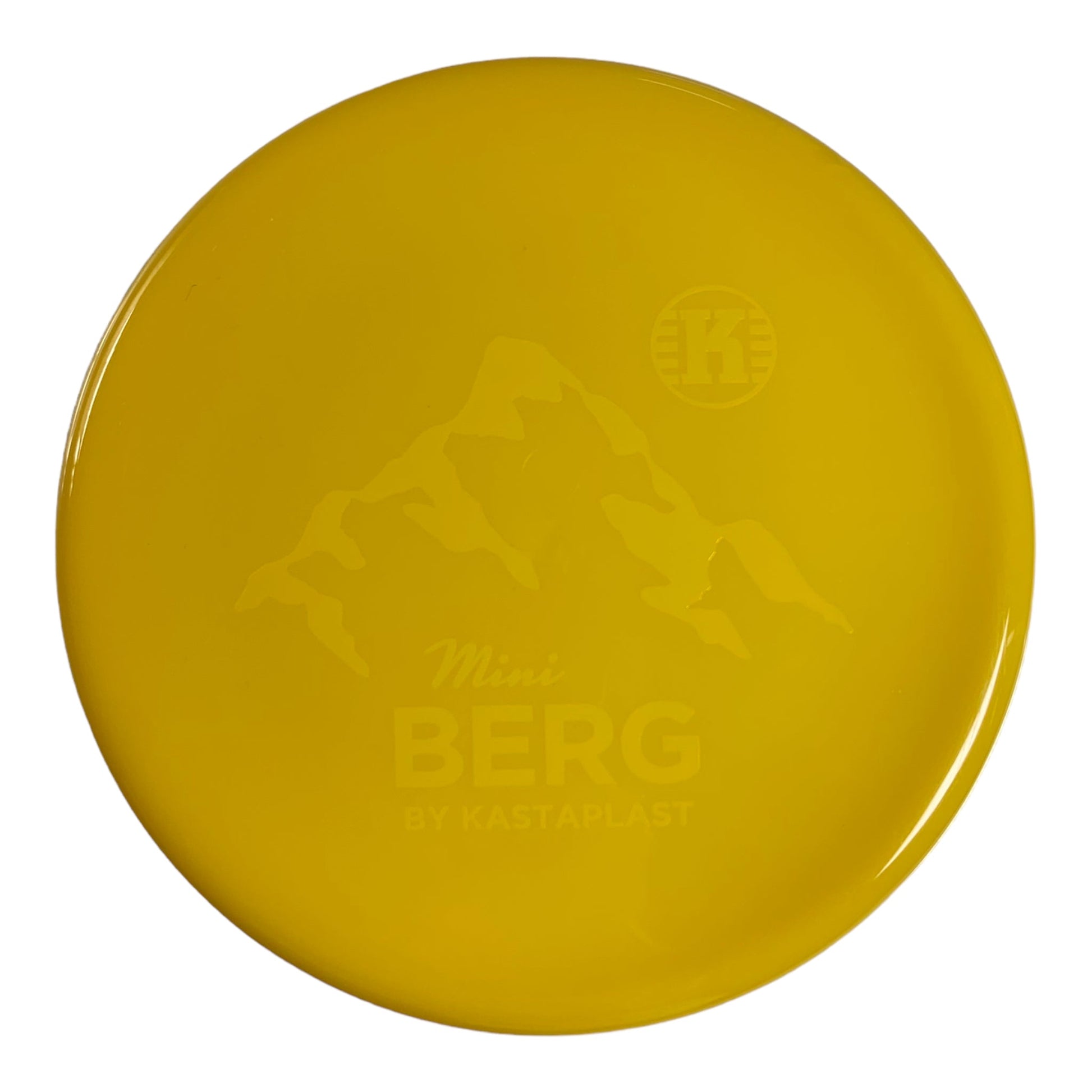 Kastaplast Kastaplast Berg Mini Marker Disc | Yellow Disc Golf