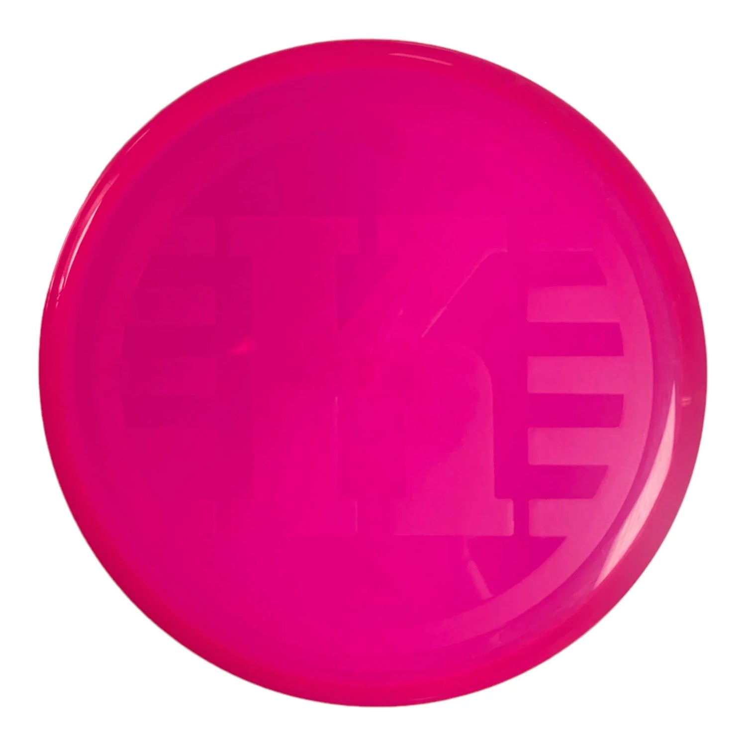 Kastaplast Kastaplast Reko Mini Marker Disc | Hot Pink/Clear Disc Golf