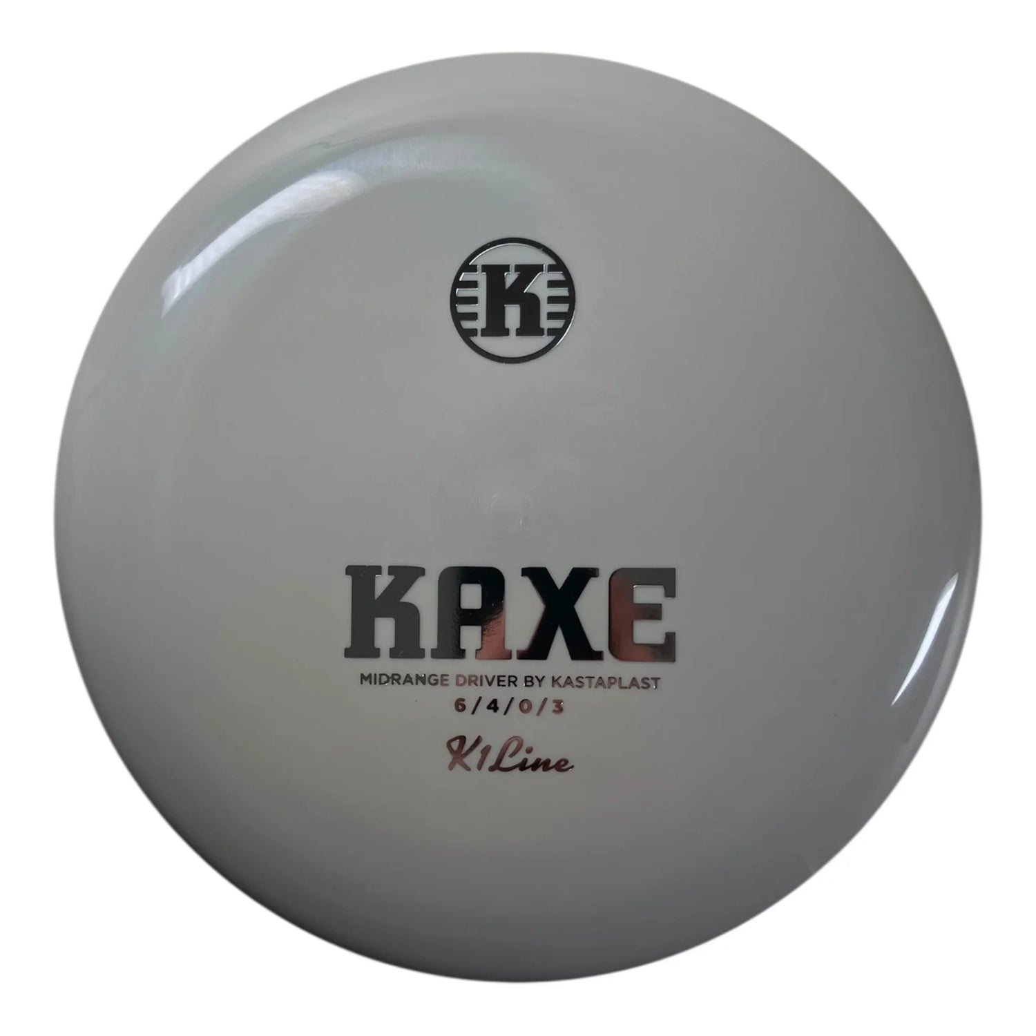 Kastaplast Kaxe | K1 | Grey/Silver 170-171g Disc Golf