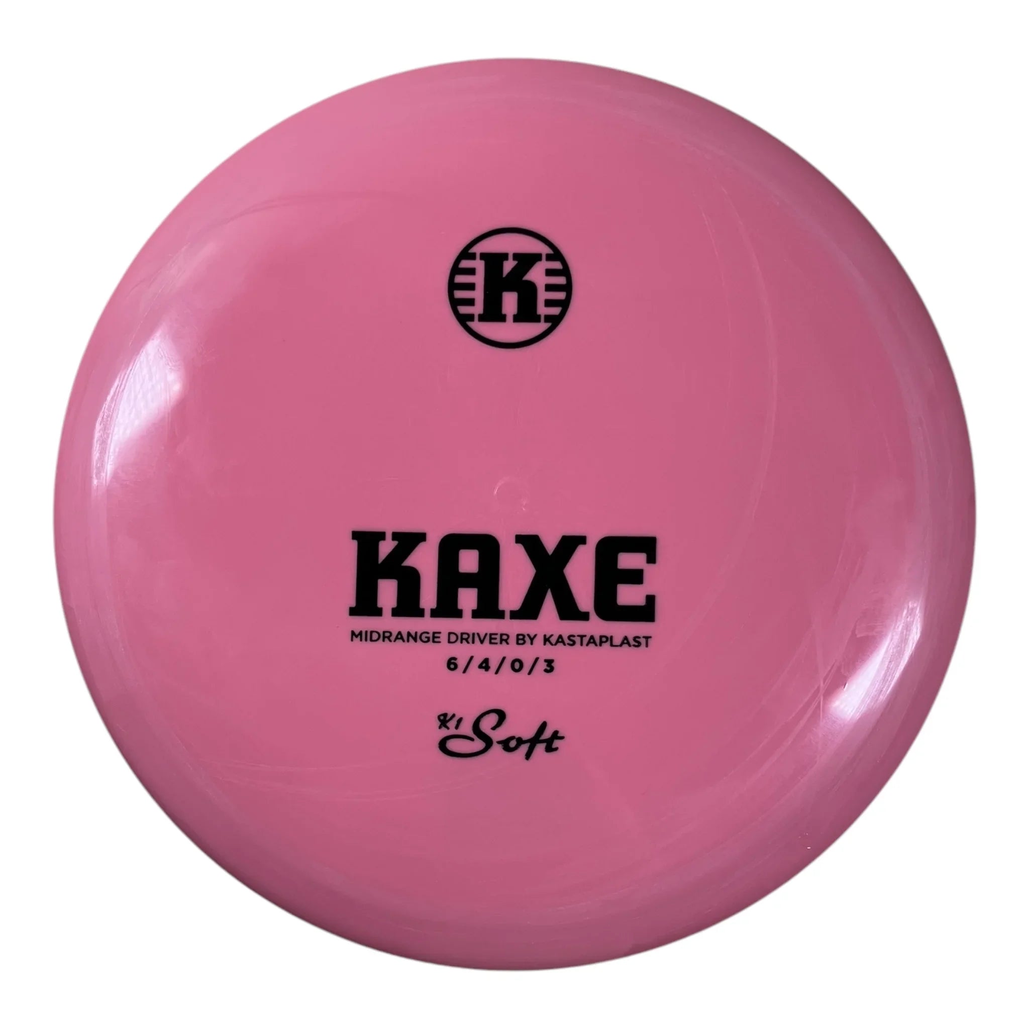 Kastaplast Kaxe | K1 Soft | Pink/Black 172g Disc Golf