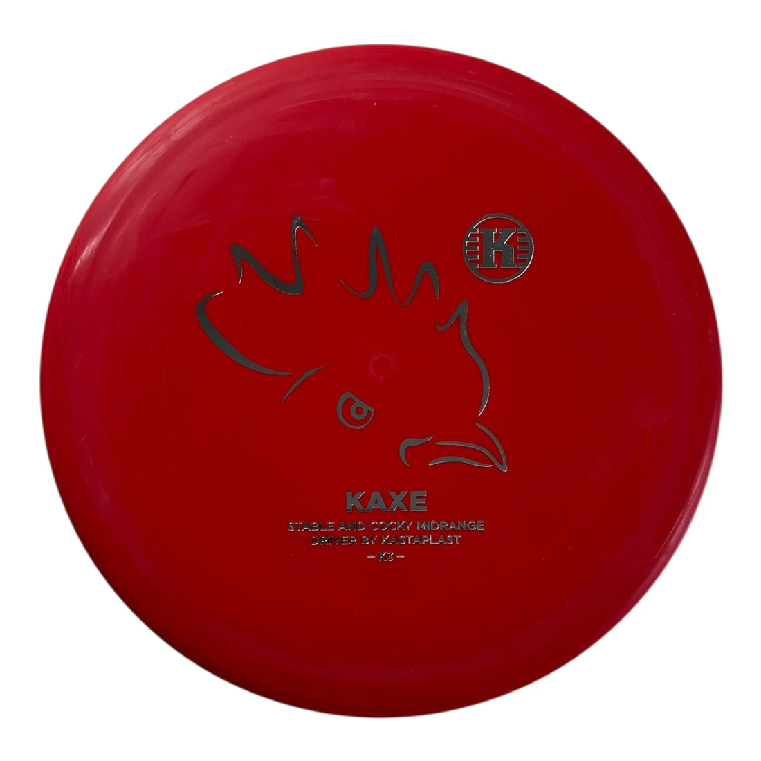Kastaplast Kaxe | K3 | Red/Gold 171-172g Disc Golf