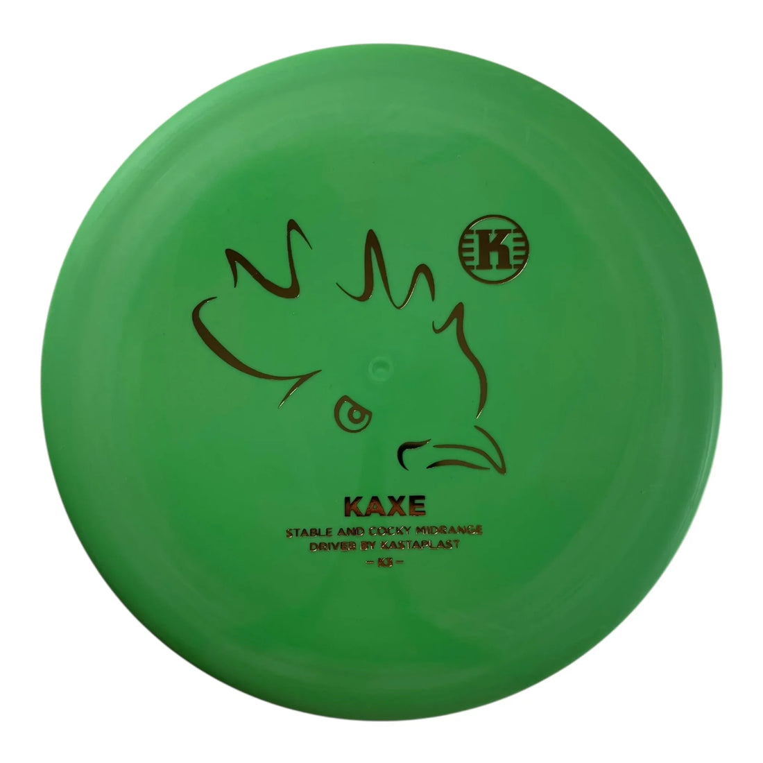Kastaplast Kaxe | K3 |Green/Gold 173g Disc Golf