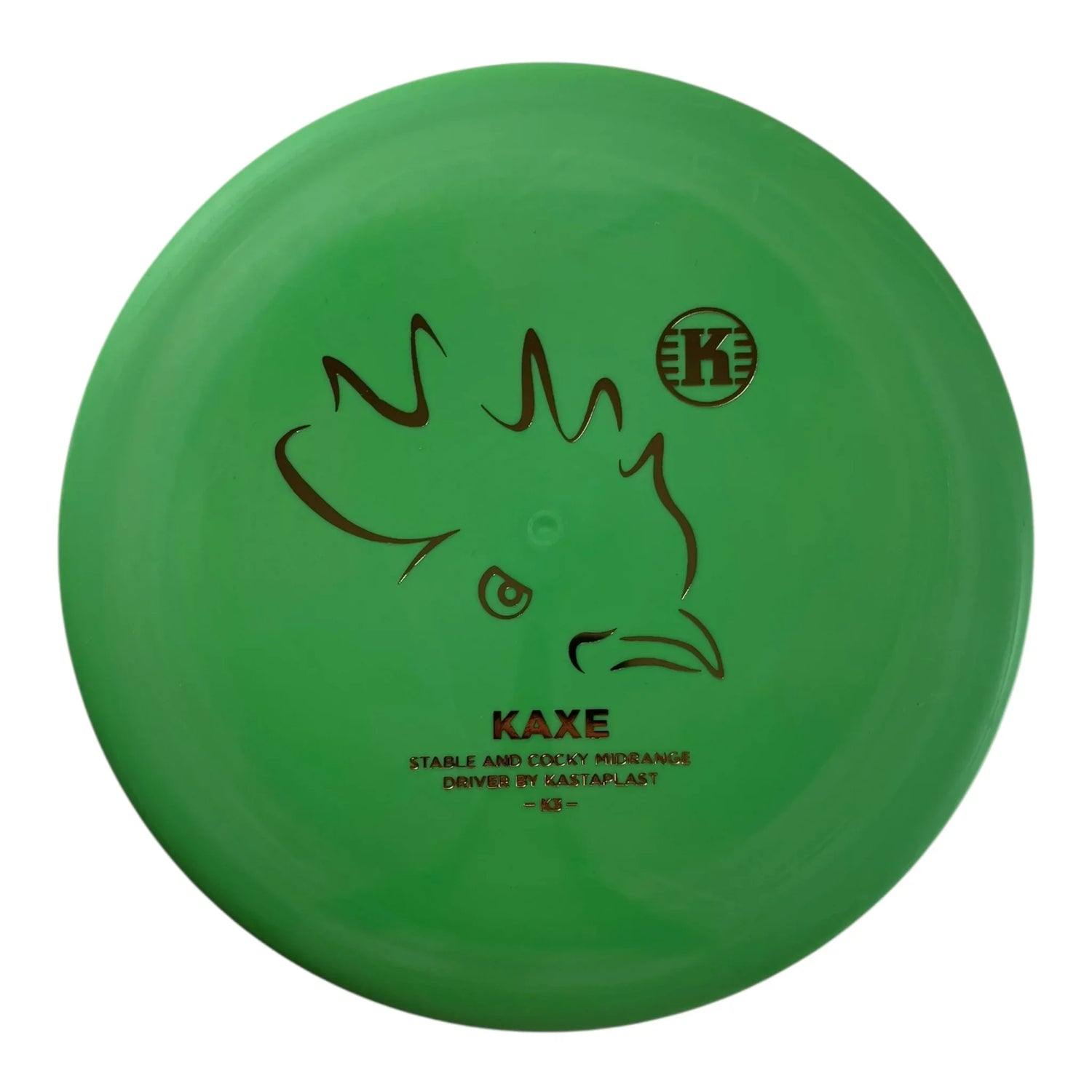 Kastaplast Kaxe | K3 |Green/Gold 173g Disc Golf