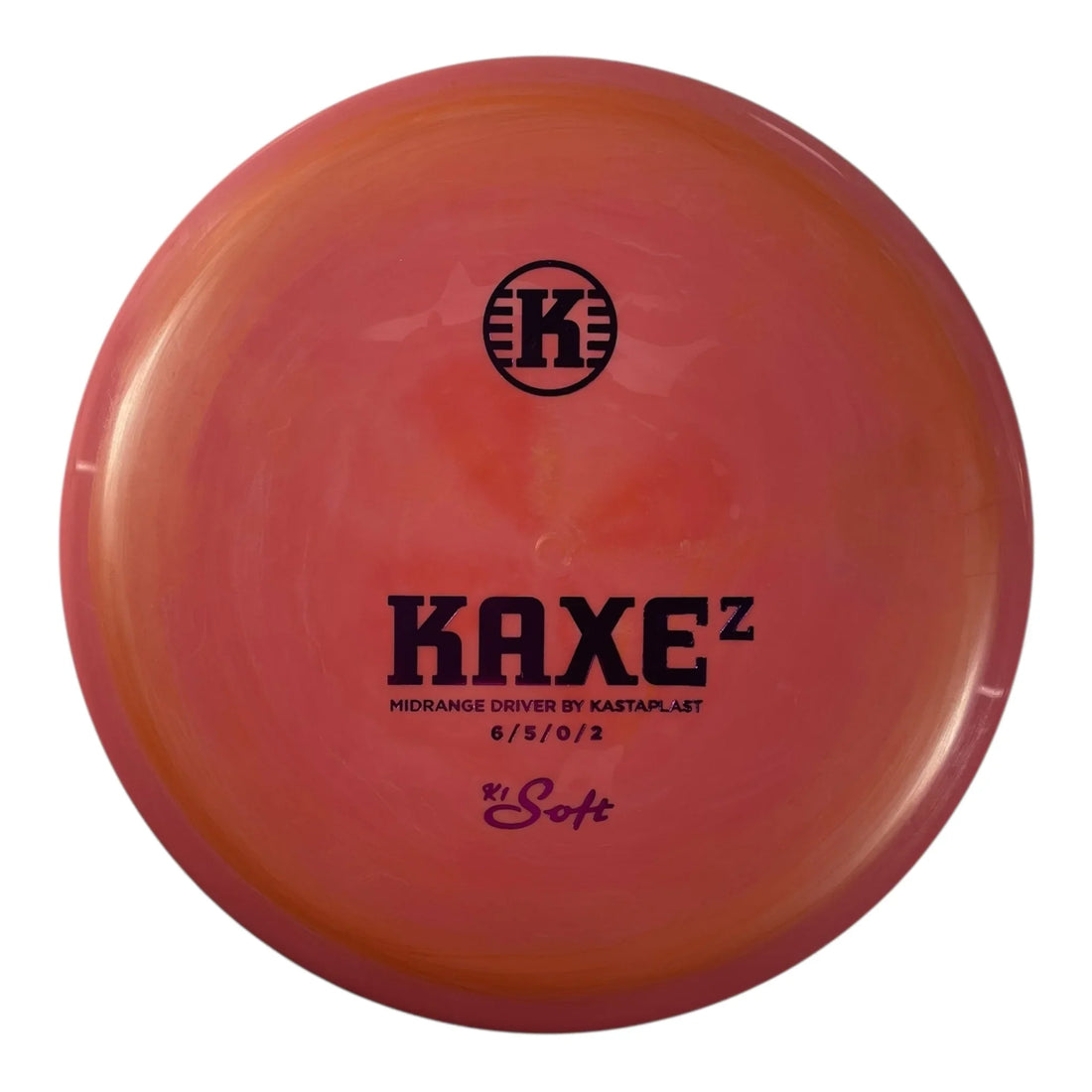 Kastaplast Kaxe Z | K1 Soft | Pink/Purple 167g Disc Golf