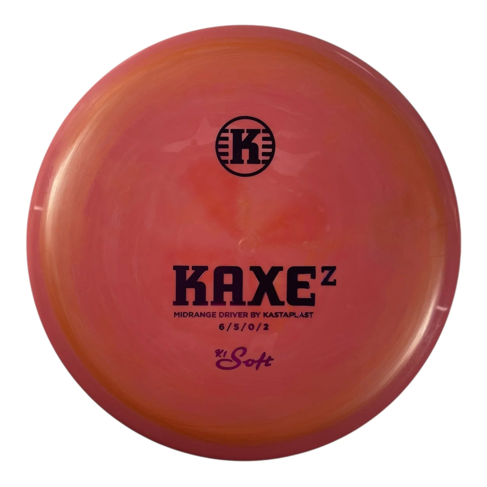 Kastaplast Kaxe Z | K1 Soft | Pink/Purple 167g Disc Golf