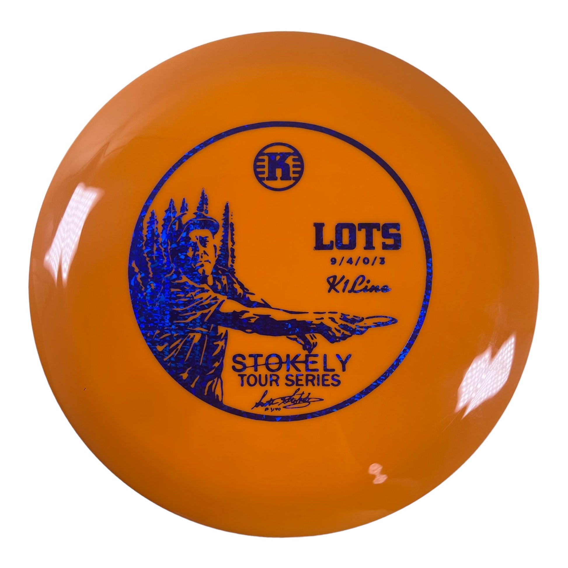 Kastaplast Lots | K1 | Orange/Blue 172g (Scott Stokely) Disc Golf