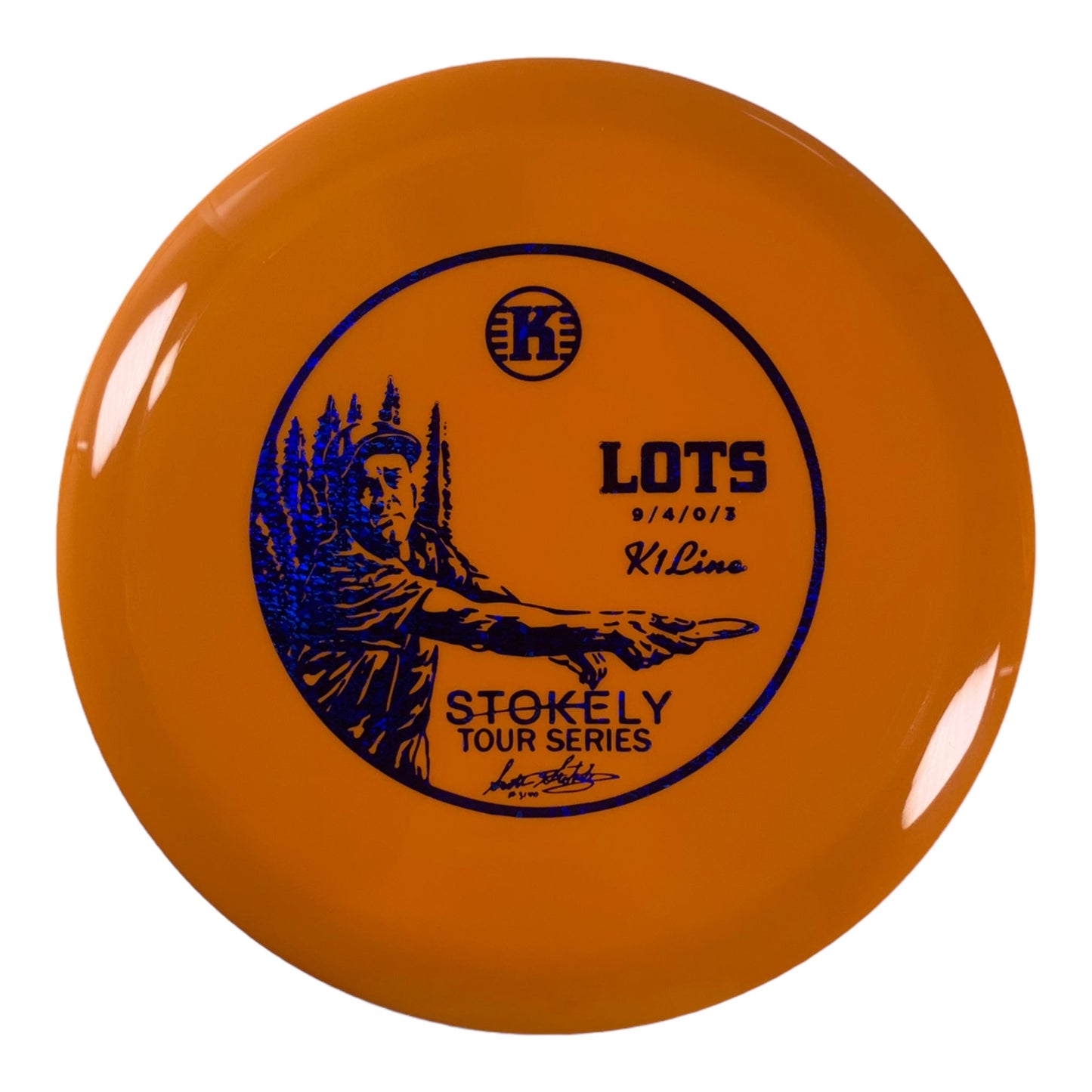 Kastaplast Lots | K1 | Orange/Blue 172g (Scott Stokely) Disc Golf