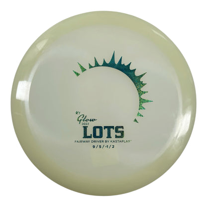 Kastaplast Lots | K1 Glow | Glow/Green Sparkle 173g (2022) Disc Golf