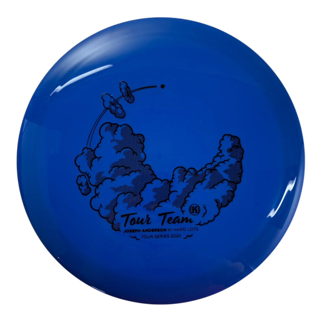 Kastaplast Lots | K1 Hard | Blue/Black 173g (Joseph Anderson) Disc Golf