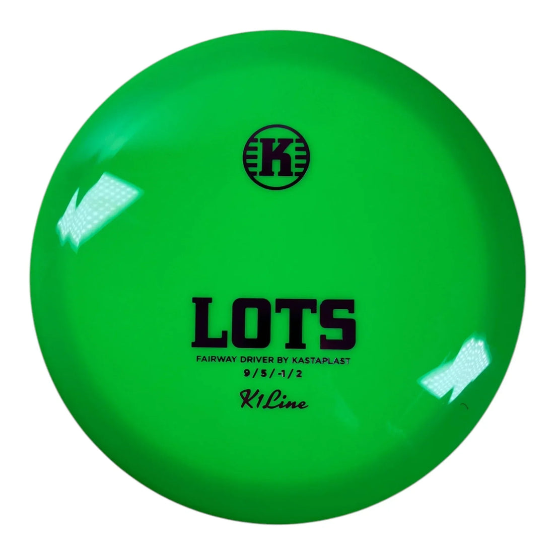 Kastaplast Lots | K1 | Green/Black 171g Disc Golf