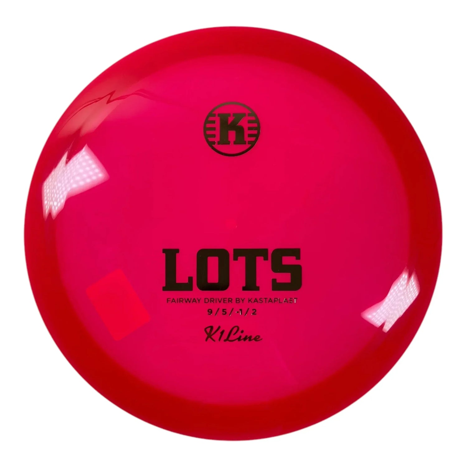 Kastaplast Lots | K1 | Pink/Gold 170g Disc Golf