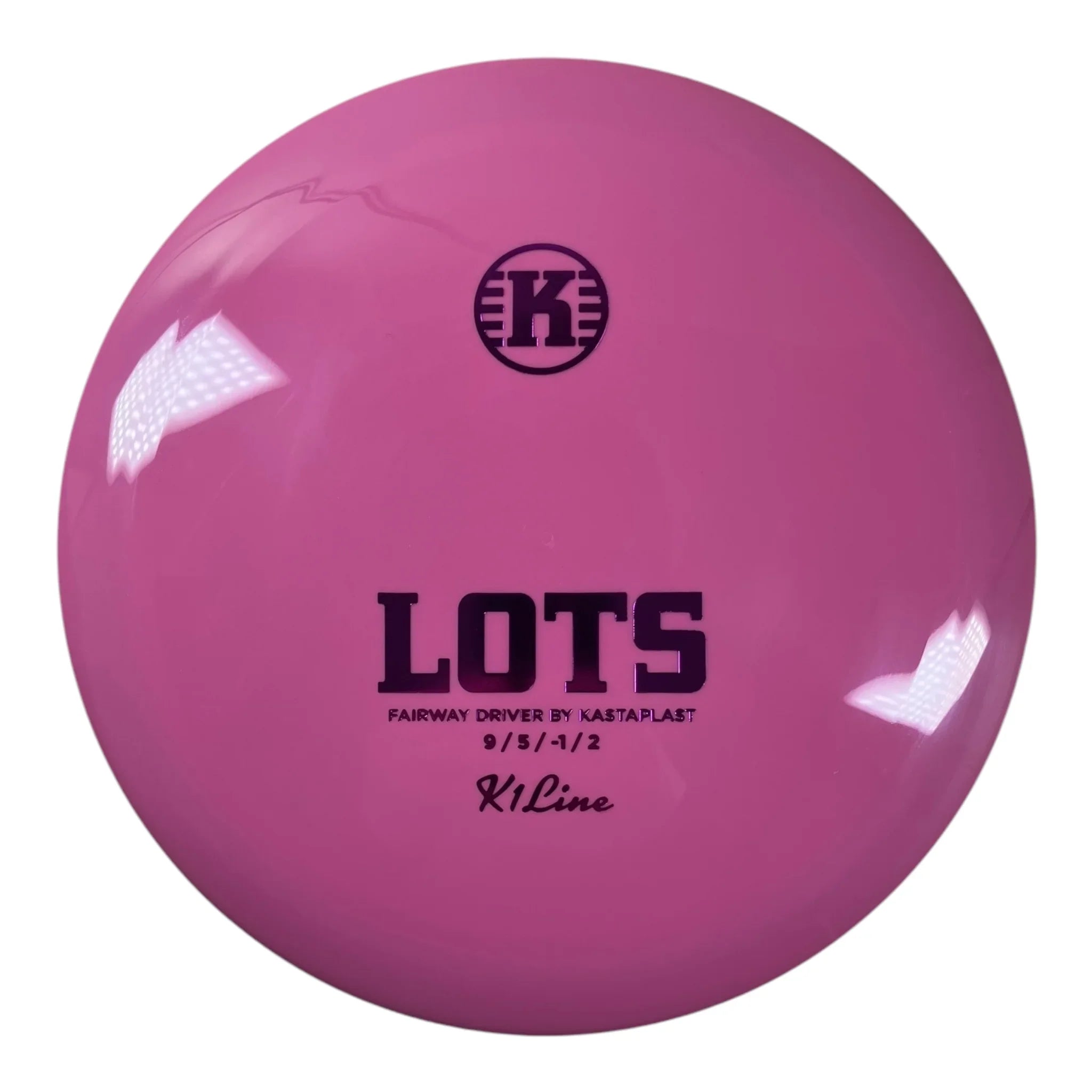 Kastaplast Lots | K1 | Pink/Pink 172g Disc Golf