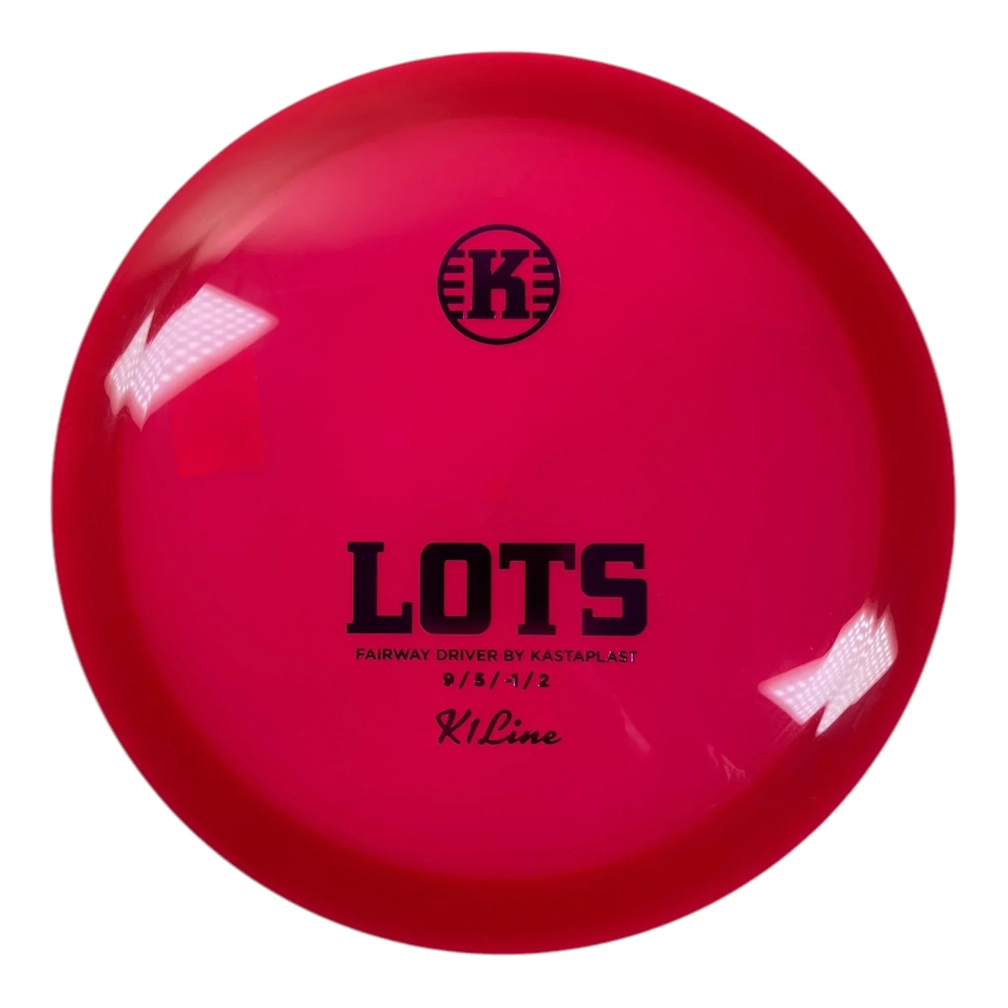 Kastaplast Lots | K1 | Red/Purple 170g Disc Golf