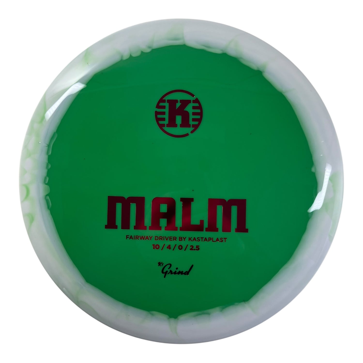 Kastaplast Malm | K1 Grind | Green/Red 173g Disc Golf