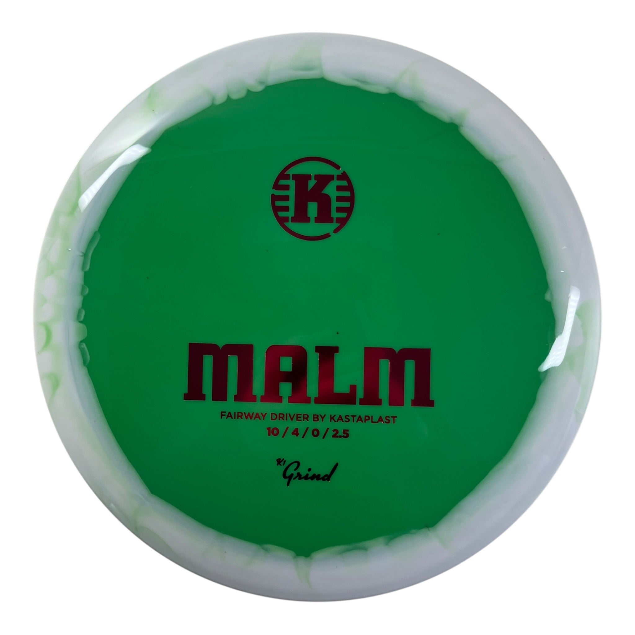 Kastaplast Malm | K1 Grind | Green/Red 173g Disc Golf