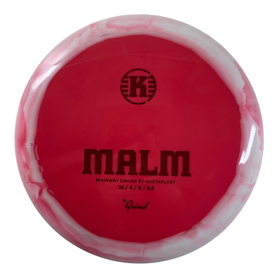 Kastaplast Malm | K1 Grind | Red/Red 173g Disc Golf