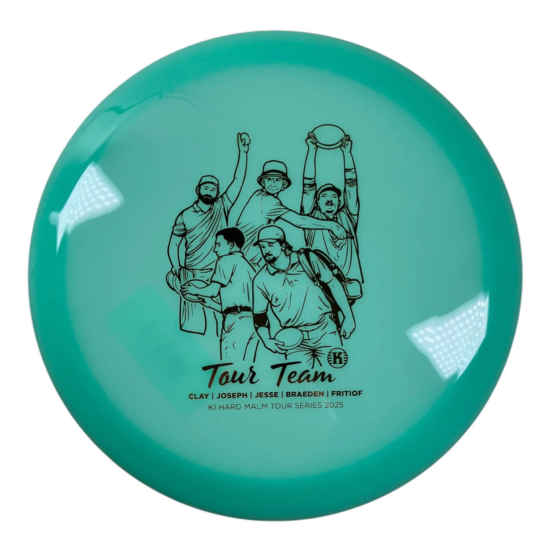 Kastaplast Malm | K1 Hard | Mint/Gold 173g (First Run) Disc Golf