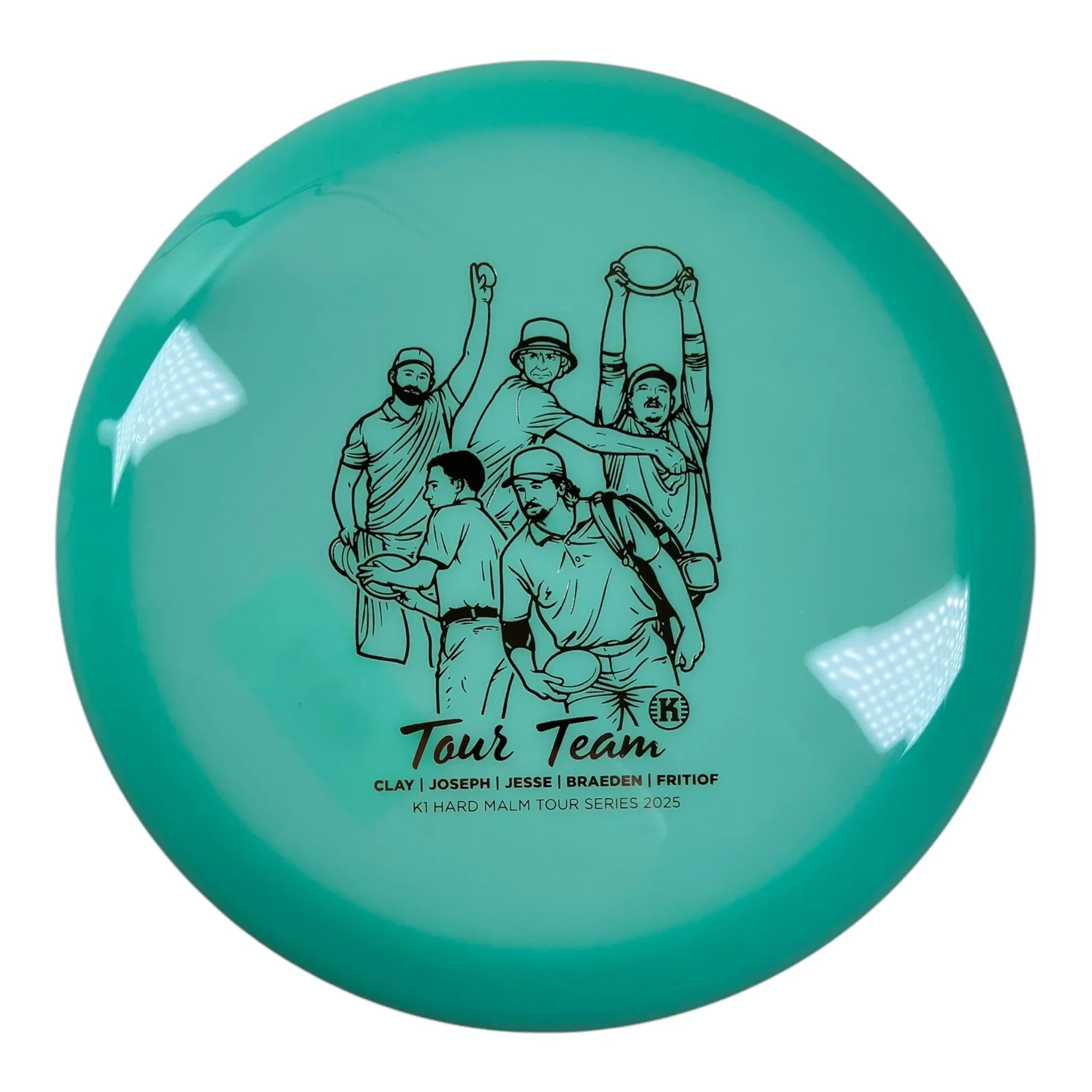 Kastaplast Malm | K1 Hard | Mint/Gold 173g (First Run) Disc Golf