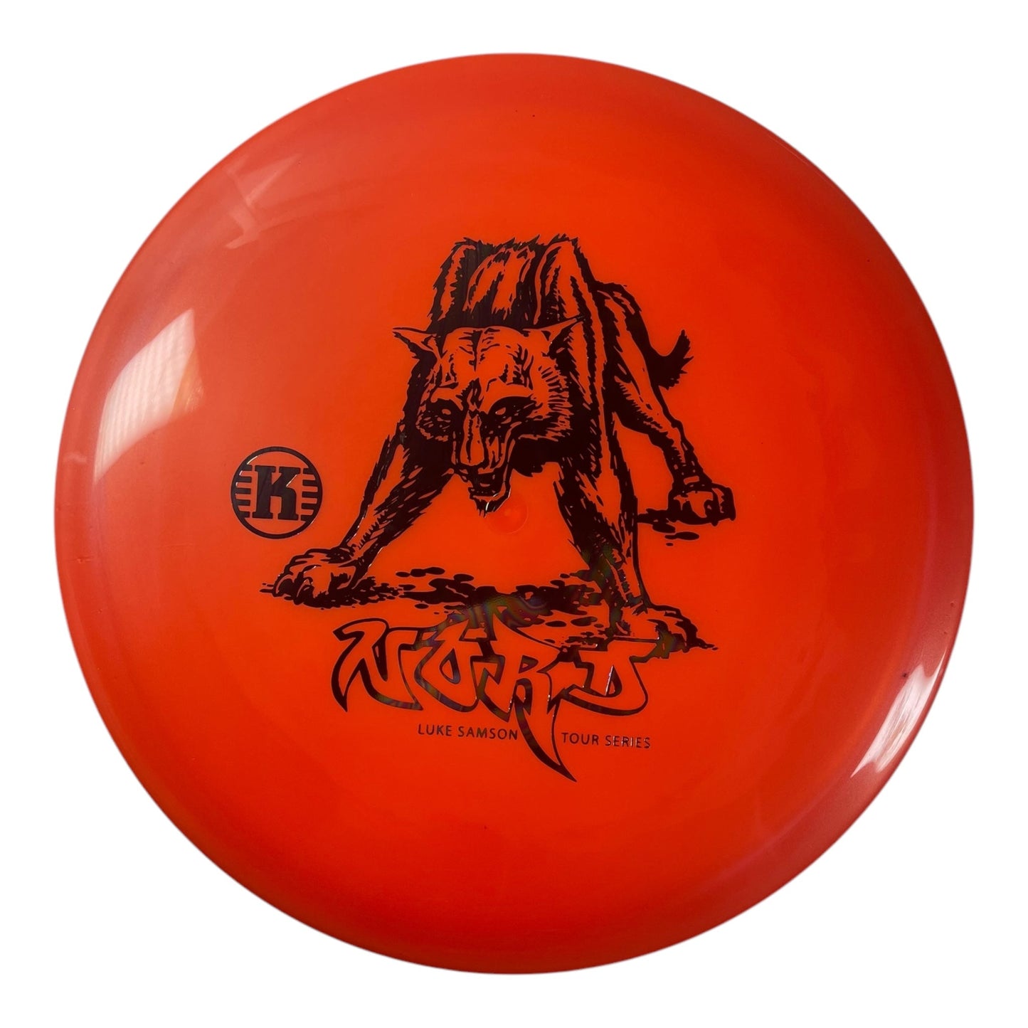 Kastaplast Nord | K1 | Orange/Holo 177g (Luke Samson) Disc Golf