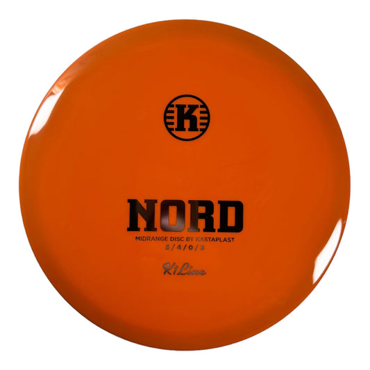 Kastaplast Nord | K1 | Orange/Silver 174g Disc Golf