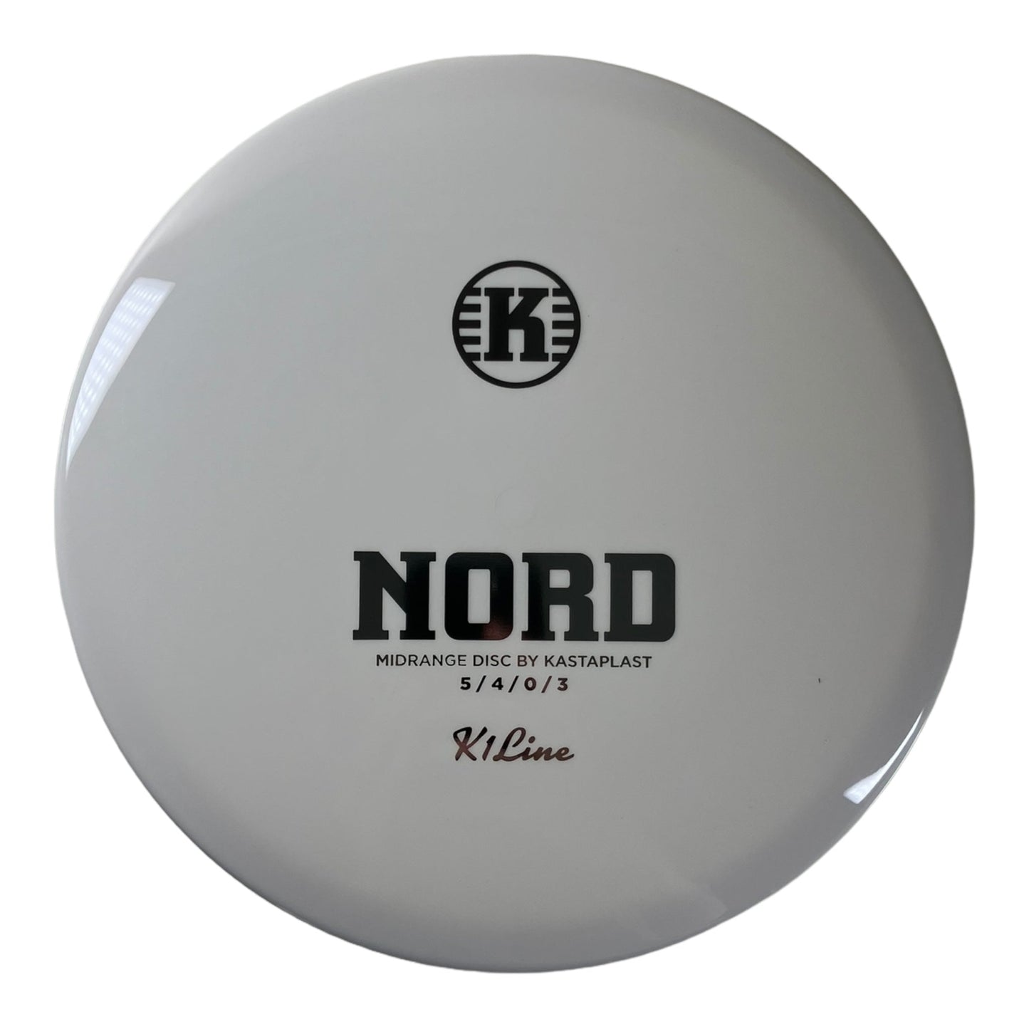 Kastaplast Nord | K1 | White/Silver 179g Disc Golf