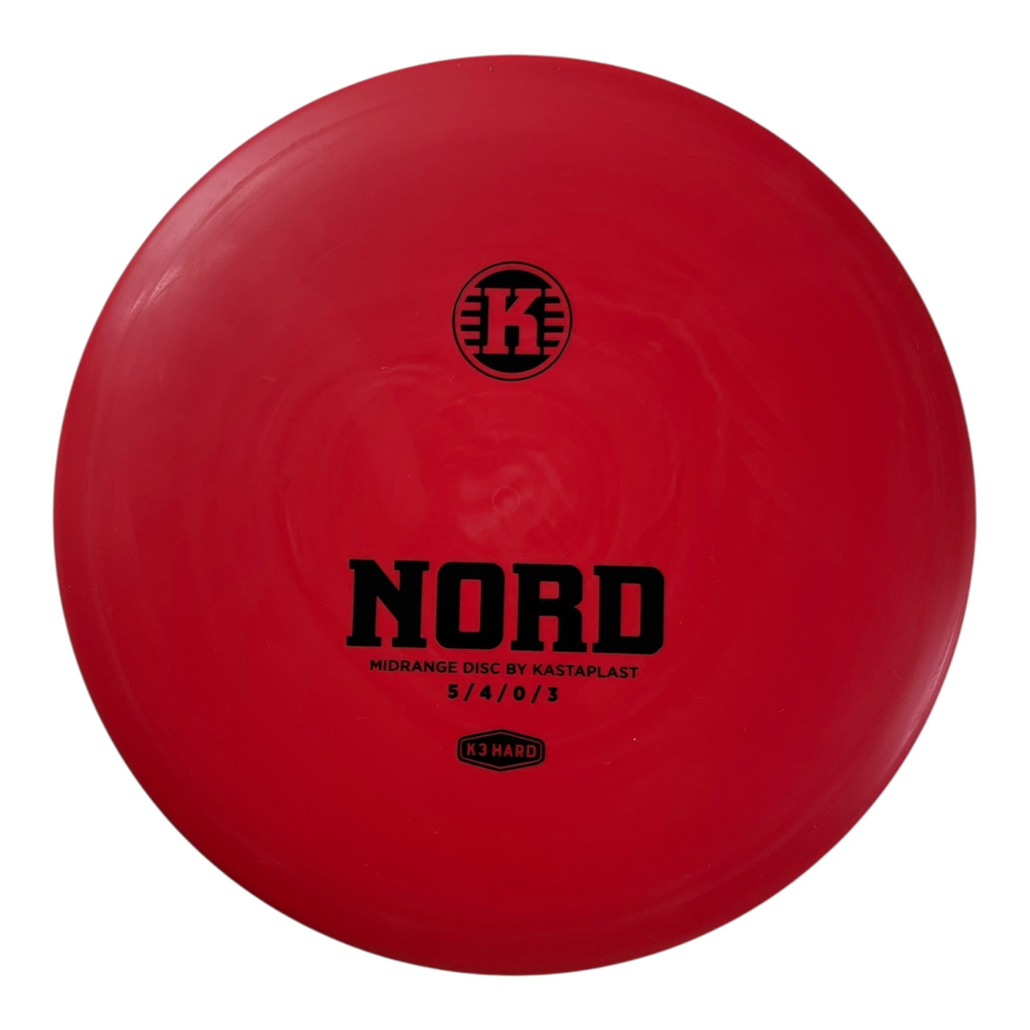 Kastaplast Nord | K3 Hard | Red/Black 177g Disc Golf