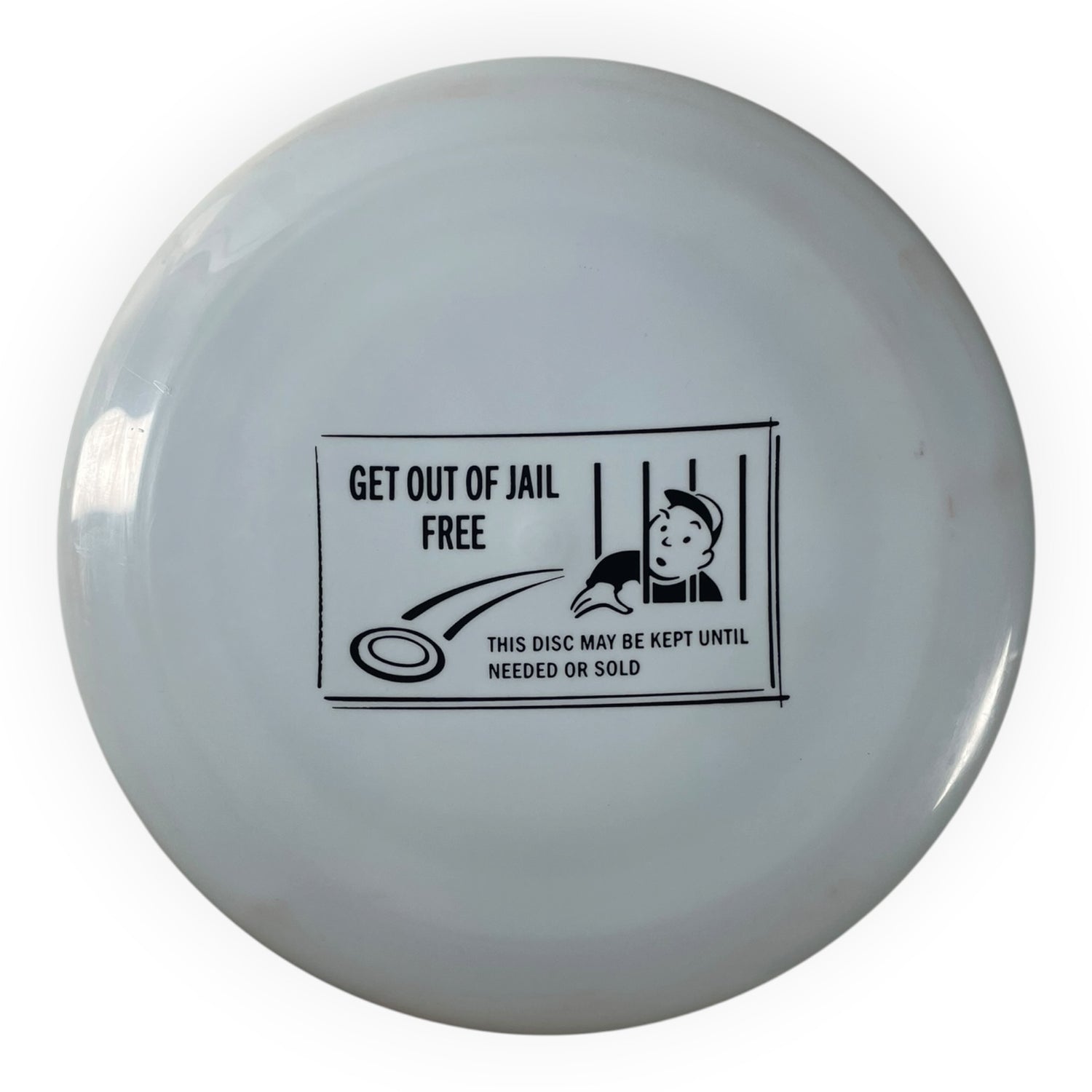 Kastaplast Rask | K1 | Blue/Black 174g (Get Out of Jail Free) Disc Golf