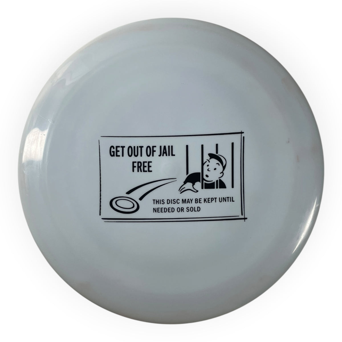 Kastaplast Rask | K1 | Blue/Black 174g (Get Out of Jail Free) Disc Golf