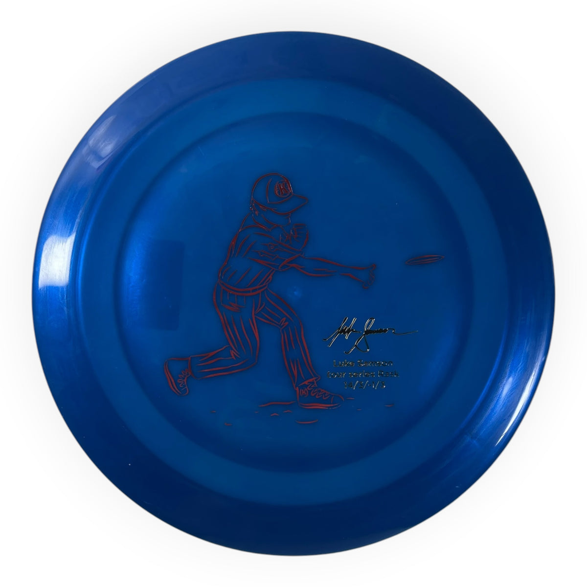 Kastaplast Rask | K1 | Blue/Red 173g (Luke Samson) Disc Golf