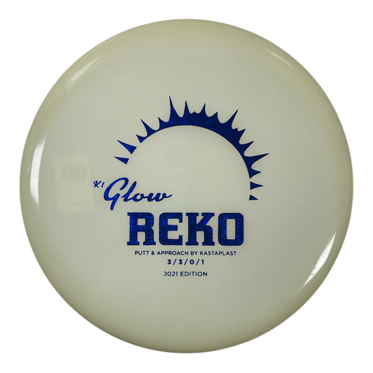 Kastaplast Reko | K1 Glow | Glow/Blue 171g (2021) Disc Golf