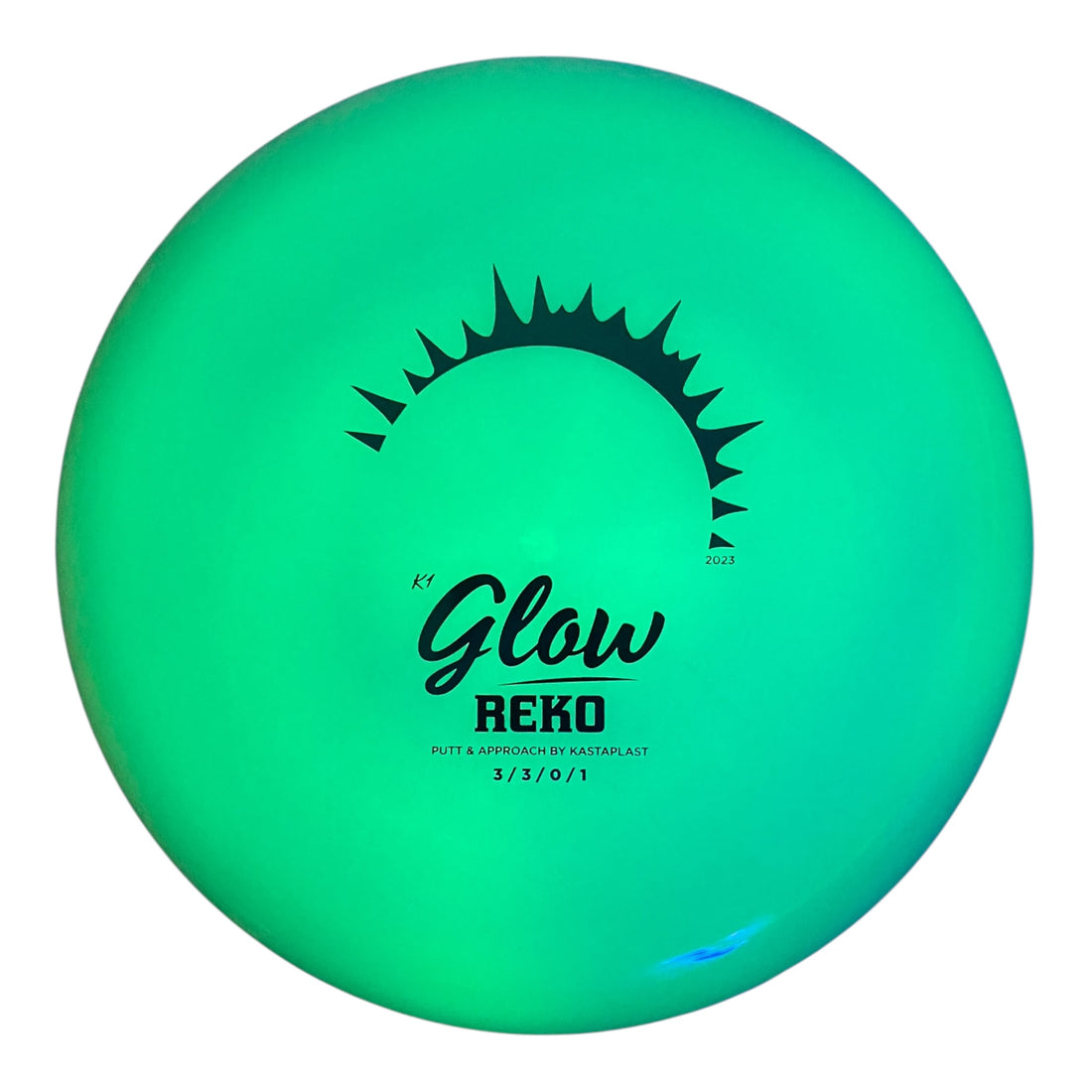 Kastaplast Reko | K1 Glow | Glow/Light Blue 176g (2023) Disc Golf