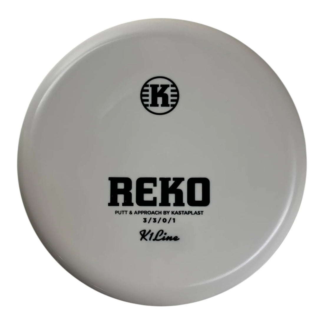Kastaplast Reko | K1 | White/Black 174g Disc Golf