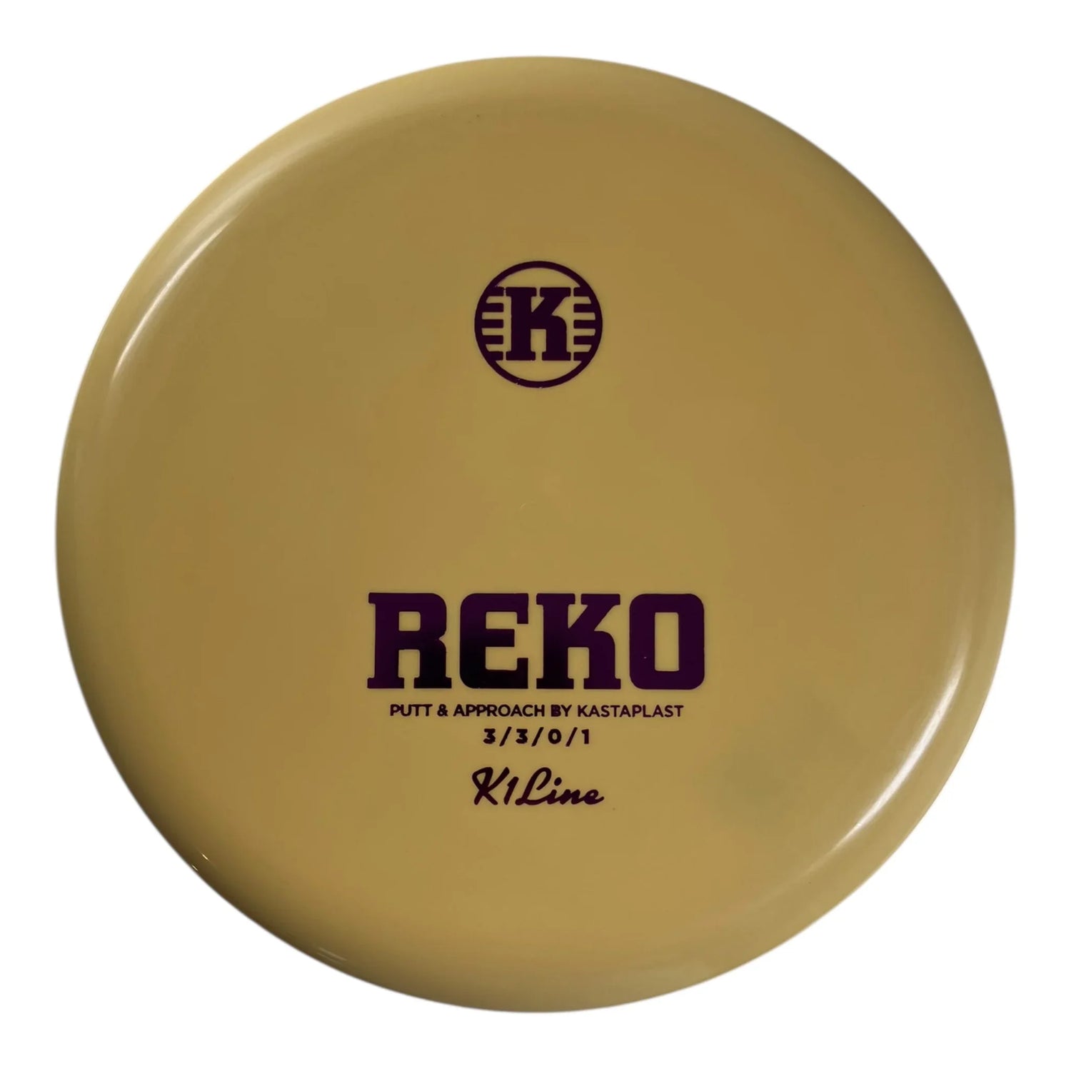 Kastaplast Reko | K1 | Yellow/Pink 172g Disc Golf