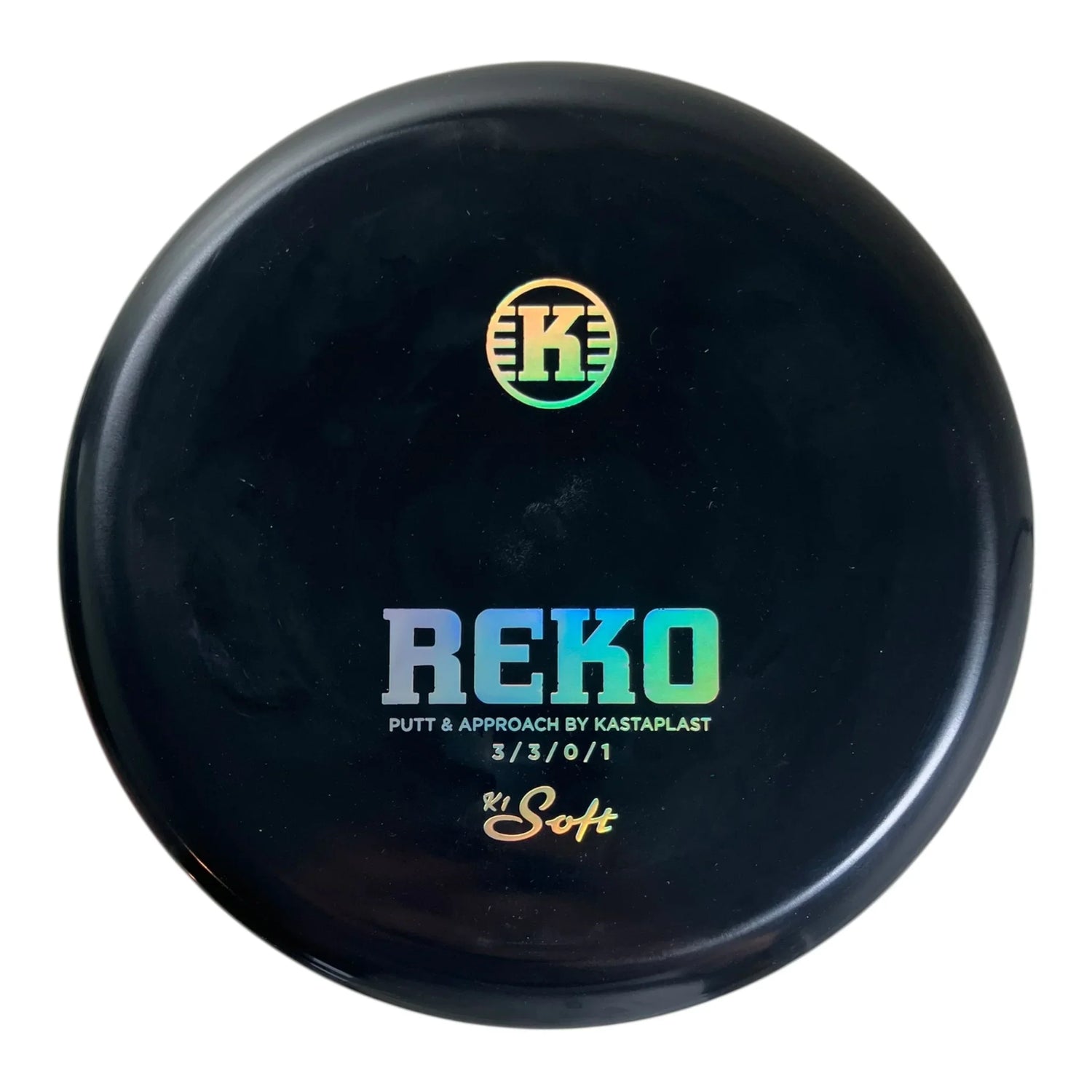 Kastaplast Reko | K1 Soft | Black/Silver 173-175g Disc Golf