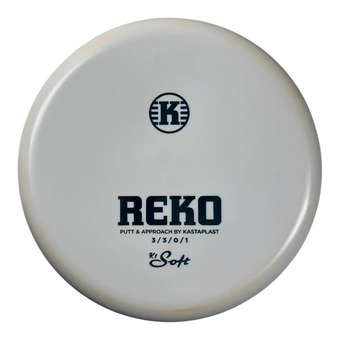 Kastaplast Reko | K1 Soft | White/Black 174-175g Disc Golf