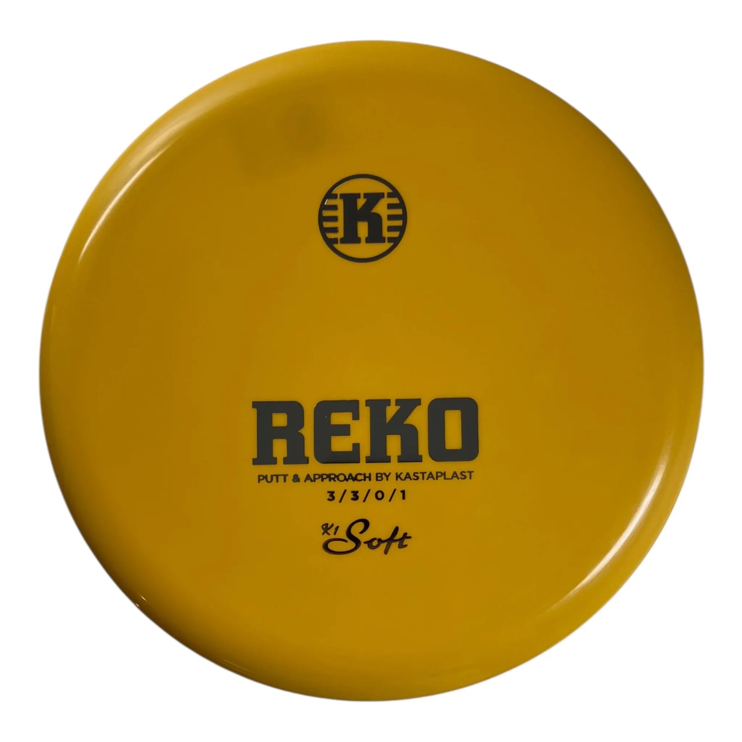 Kastaplast Reko | K1 Soft | Yellow/Silver 171g Disc Golf