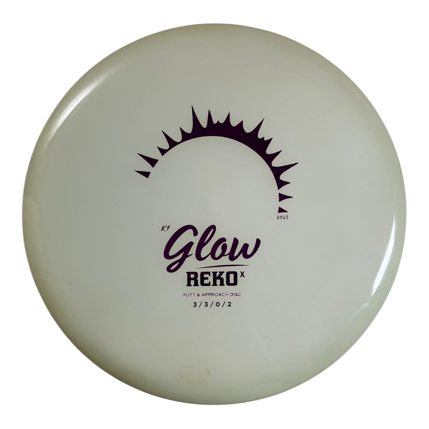 Kastaplast Reko X - Used Like New | K1 Glow | White/Pink 176g Disc Golf