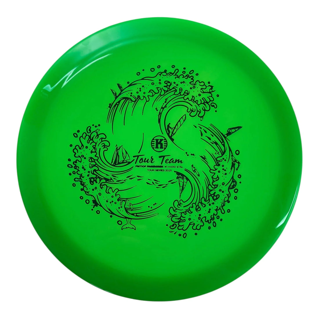 Kastaplast Stäl | K1 Hard | Green/Blue 175g (Fritiof Fagergren) Disc Golf