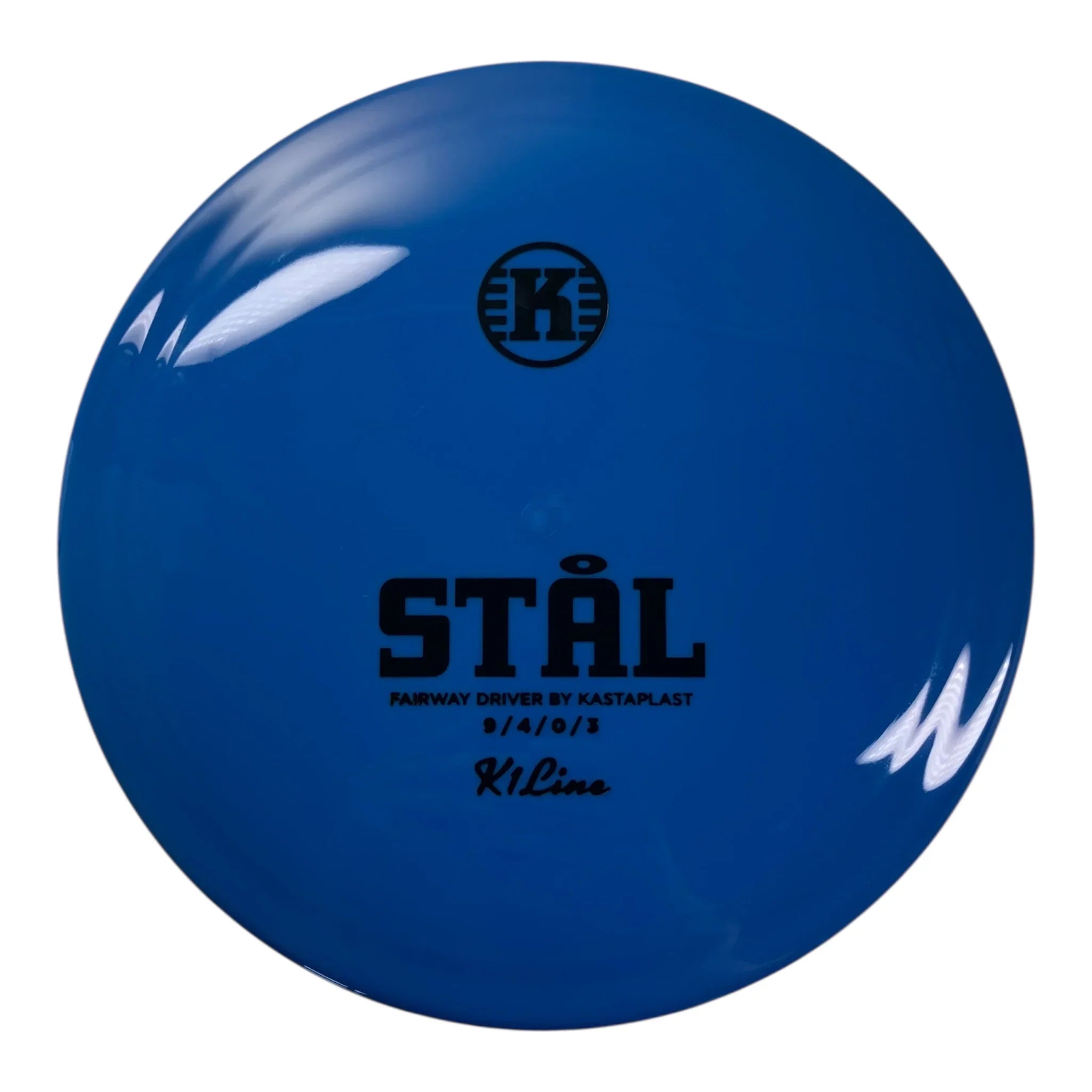 Kastaplast Stål | K1 | Blue/Black 173g Disc Golf