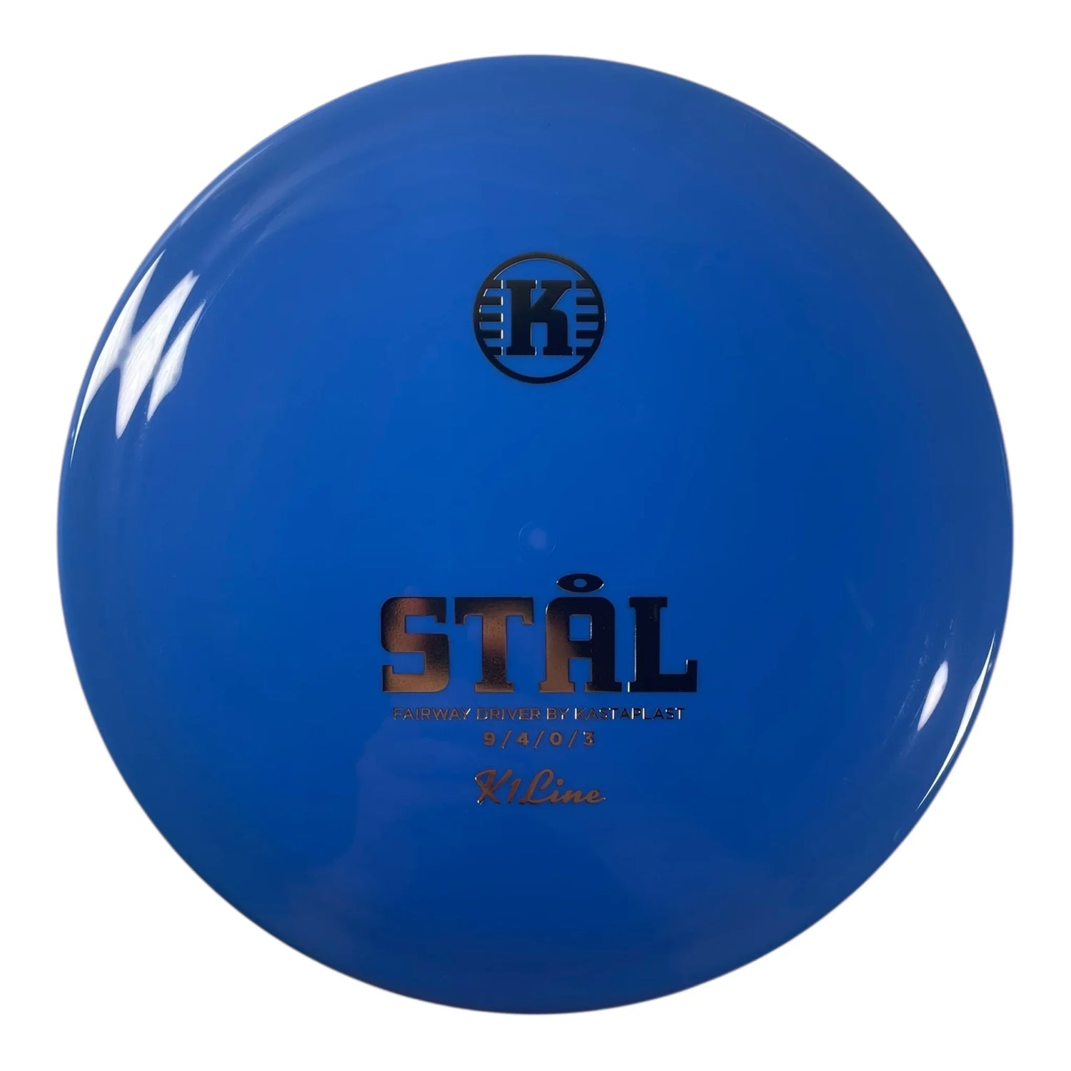 Kastaplast Stål | K1 | Blue/Gold 173g Disc Golf